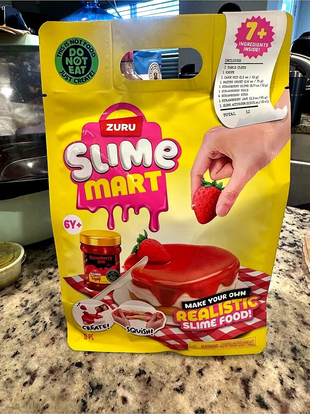 Zuru Slime Mart Small Shopping Bag - Strawberry Cheesecake Strawberry Cheesecake
